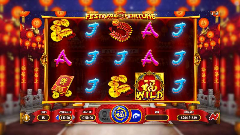 Festival Of Fortune slot game artwork