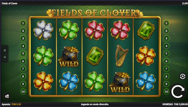 Fields Of Clover slot game artwork