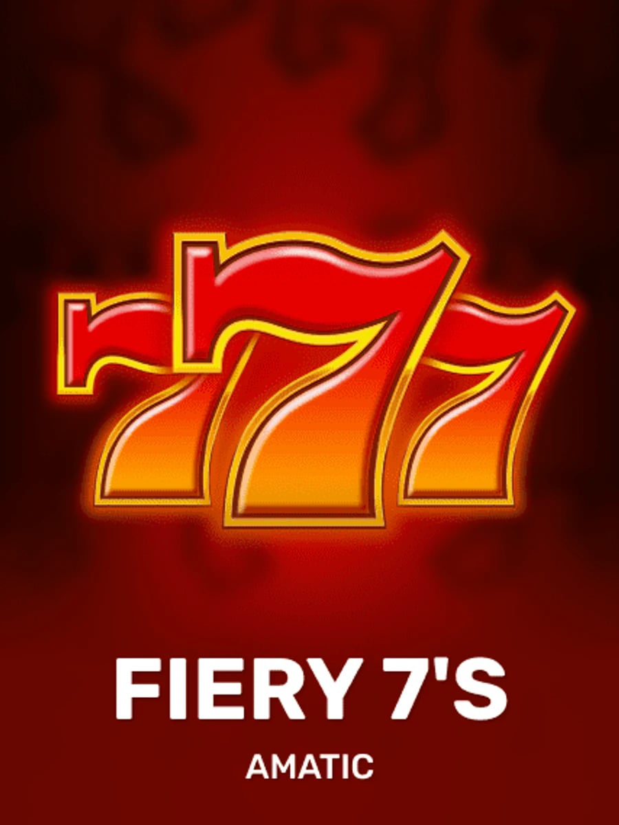 Fiery 7's slot game artwork