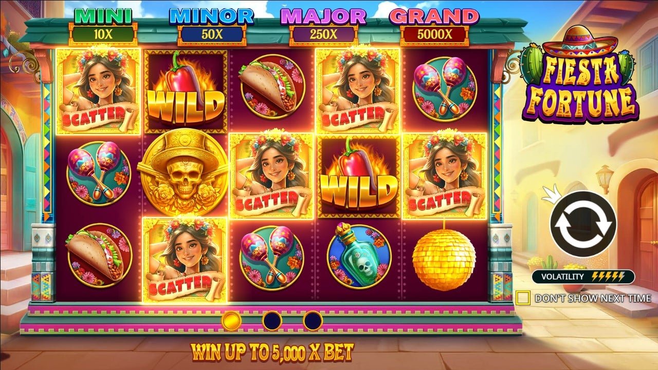 Fiesta Fortune slot game artwork