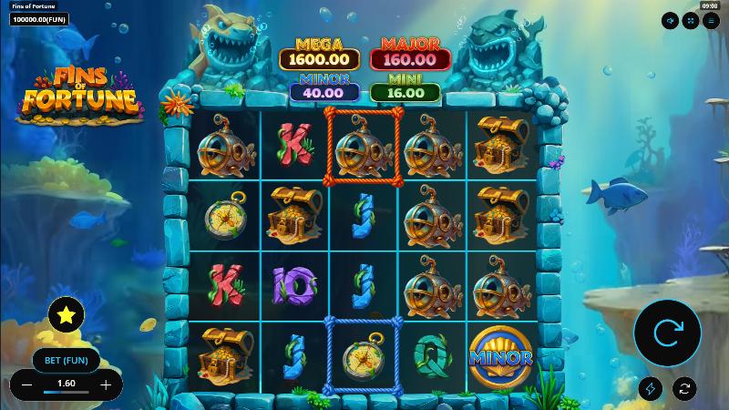 Fins Of Fortune slot game artwork