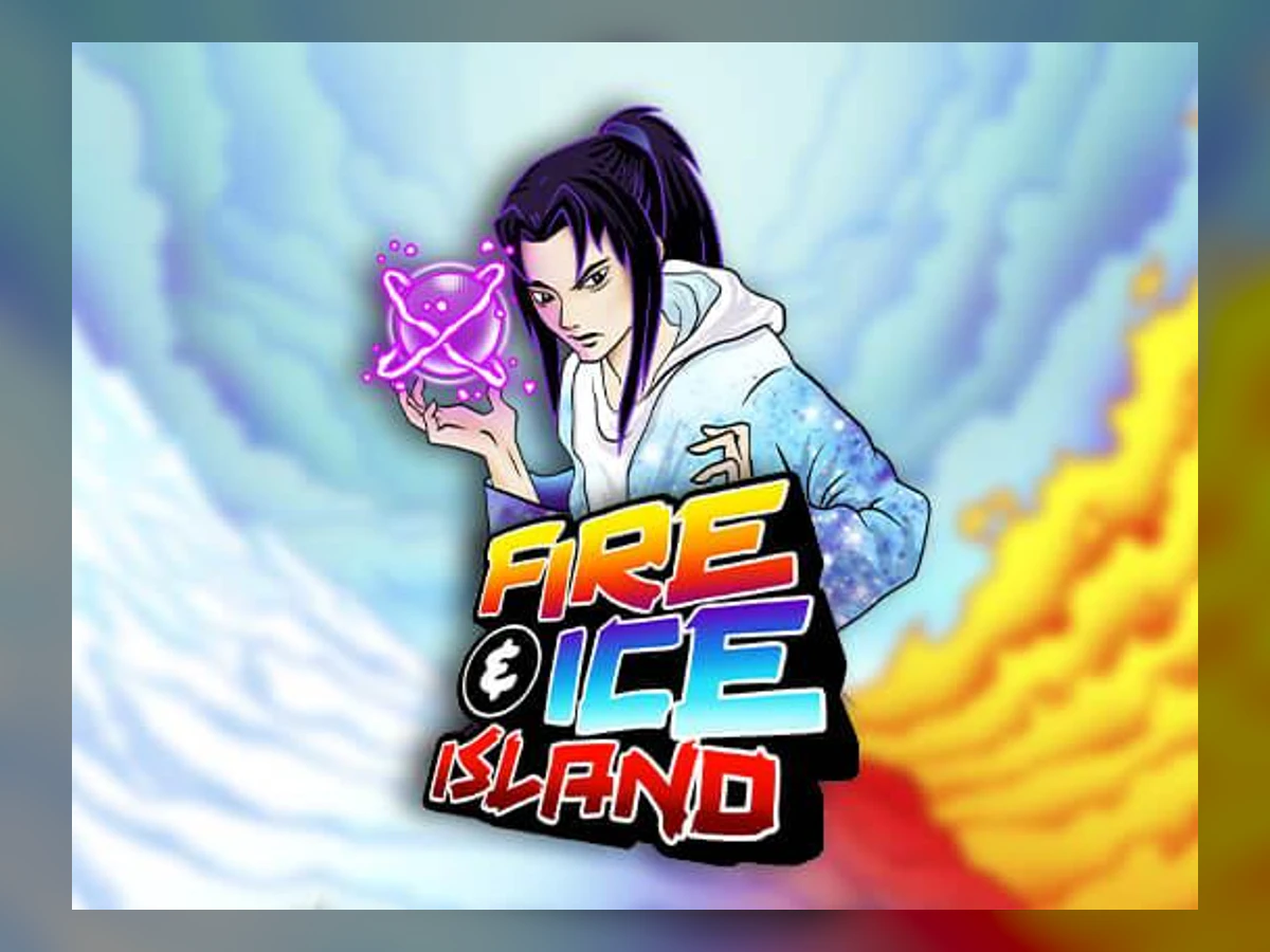 Fire and Ice Island slot game artwork