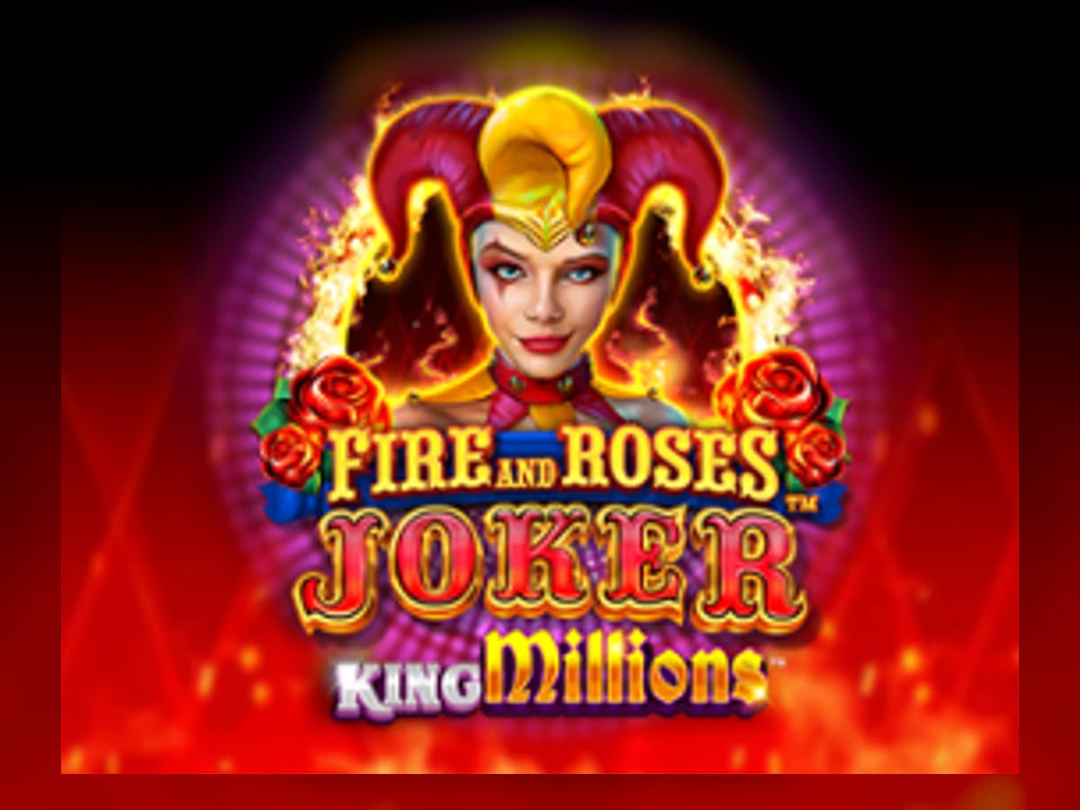 Fire and Roses Joker King Millions slot game artwork
