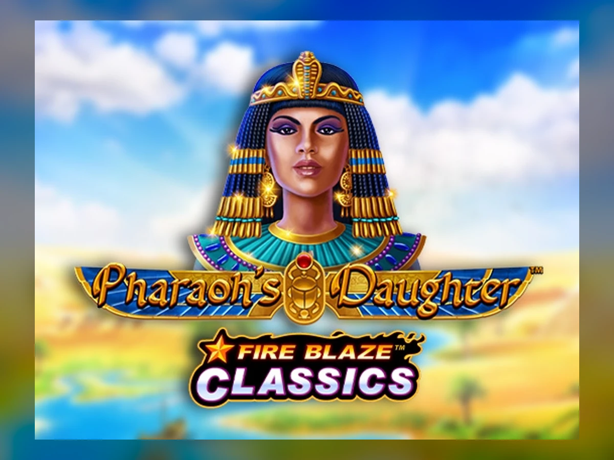 Fire Blaze: Pharaoh's Daughter slot game artwork