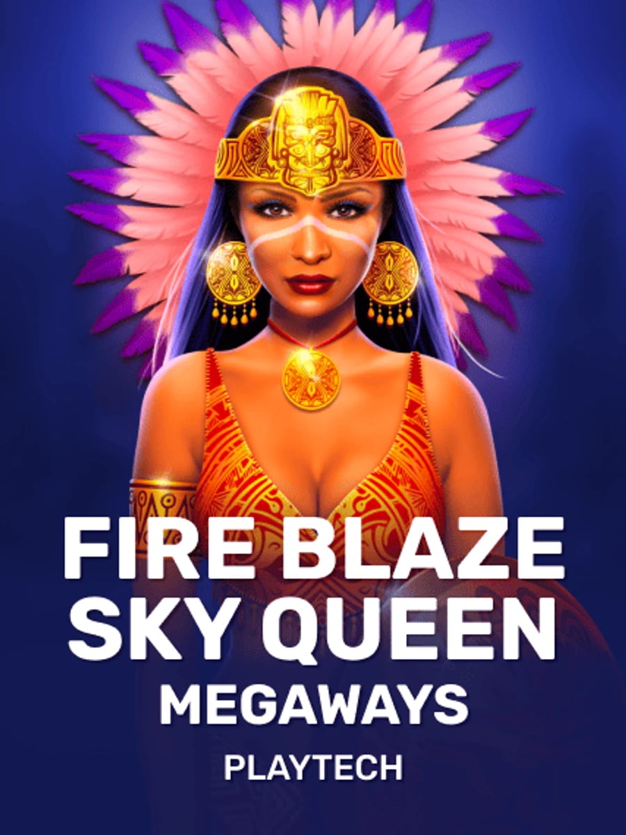 Fire Blaze: Sky Queen Megaways slot game artwork