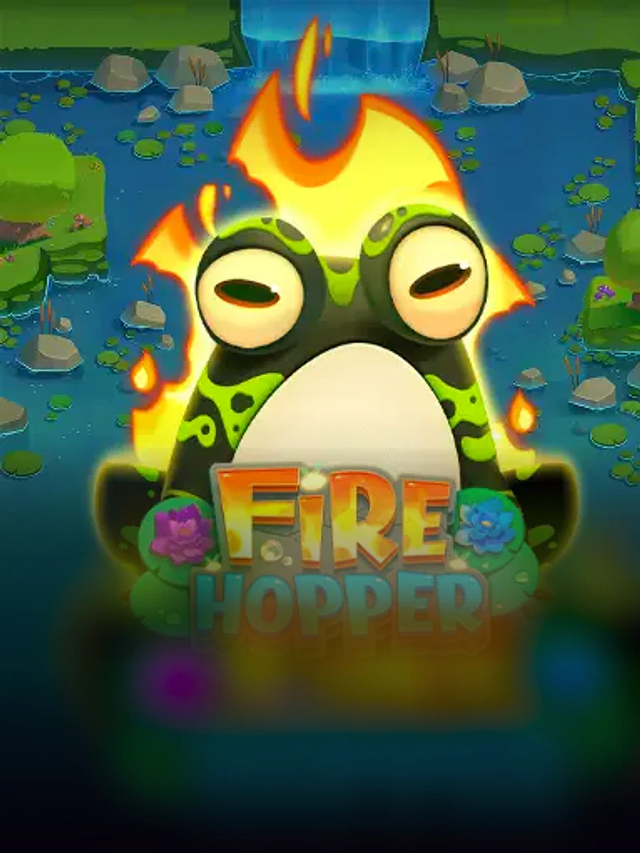 Fire Hopper slot game artwork