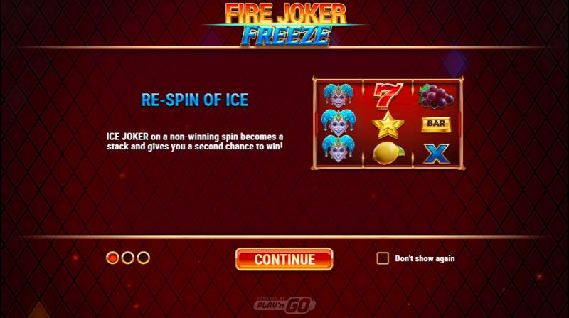 Fire Joker Freeze slot game artwork