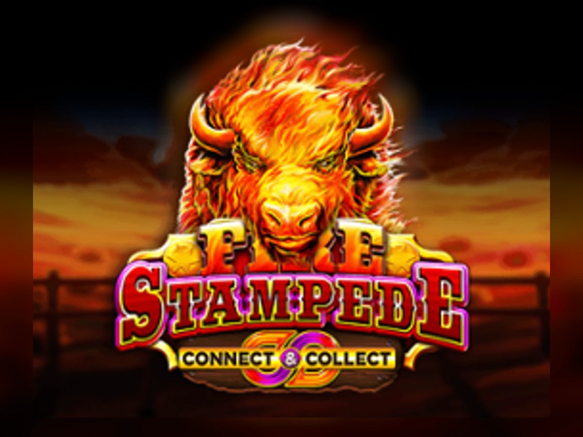 Fire Stampede slot game artwork