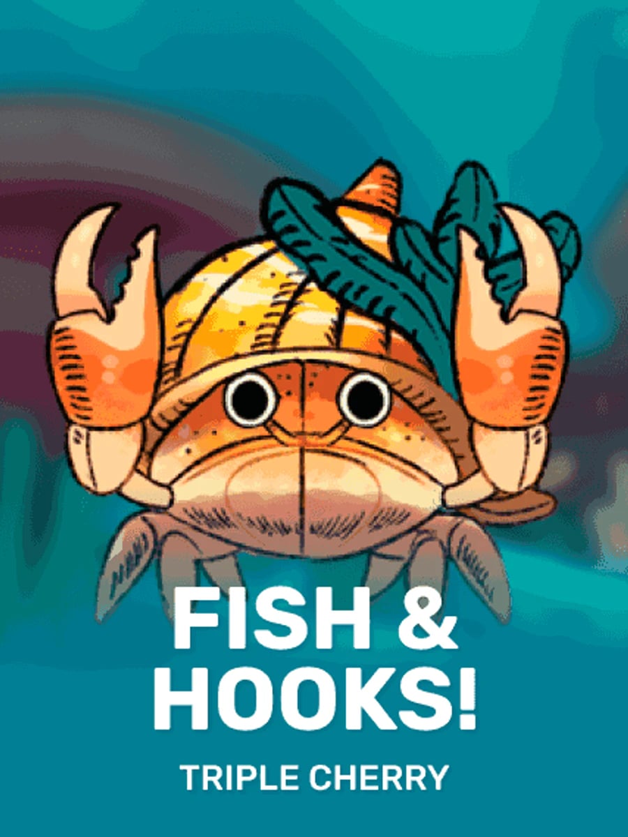 Fish & Hooks slot game artwork