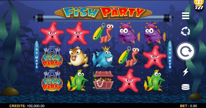 Fish Party slot game artwork