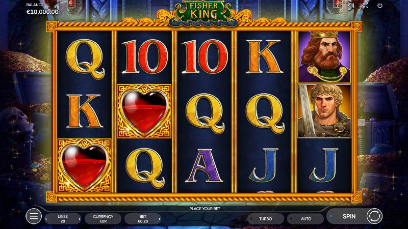 Fisher King slot game artwork