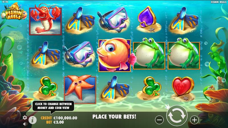 Fishin Reels slot game artwork
