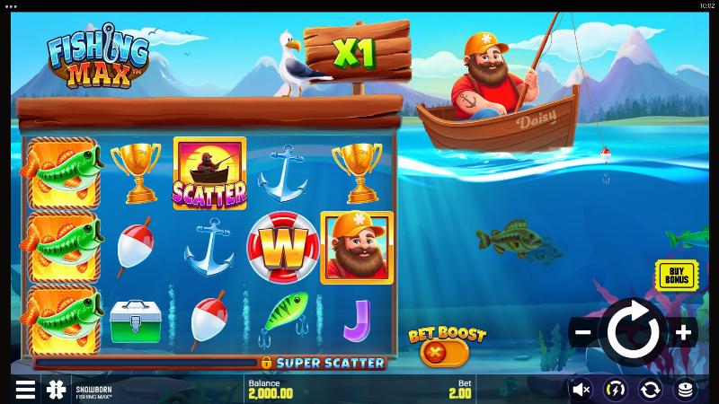 Fishing Max slot game artwork