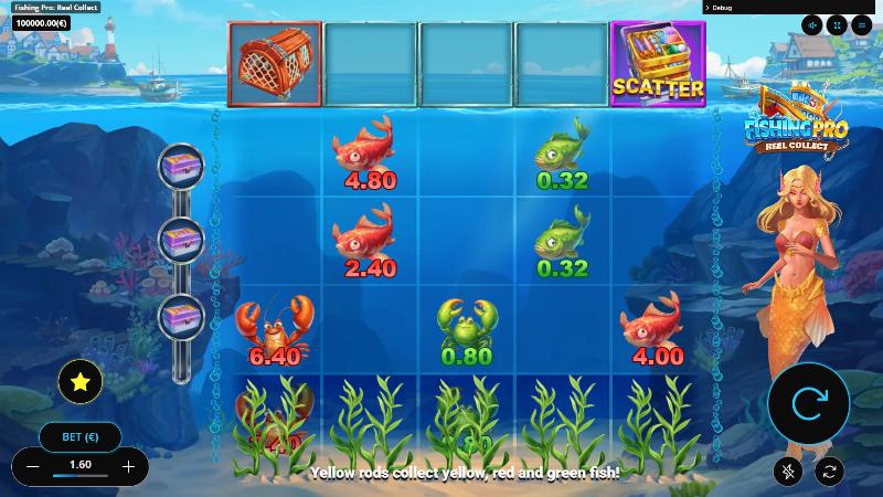 Fishing Pro Reel Collect slot game artwork
