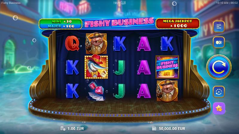 Fishy Business slot game artwork