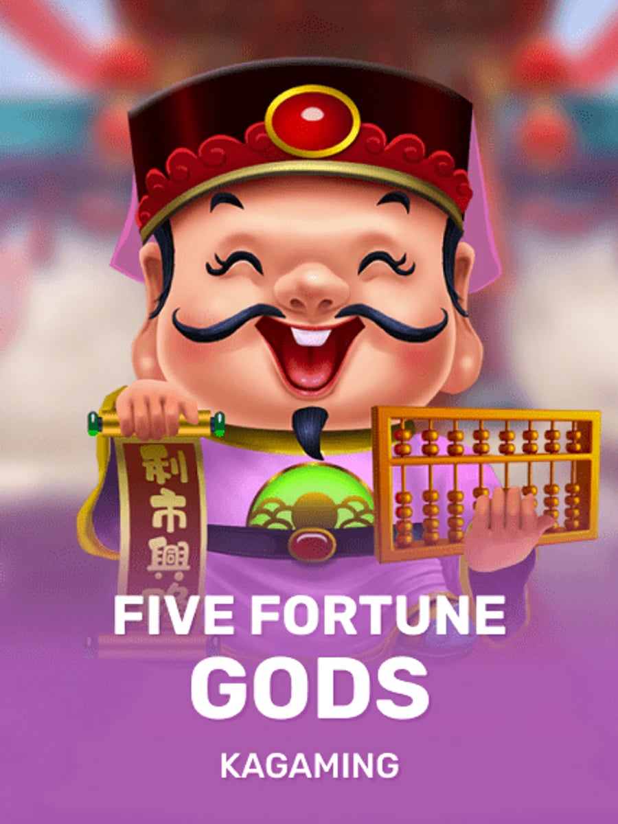 Five Fortune Gods slot game artwork