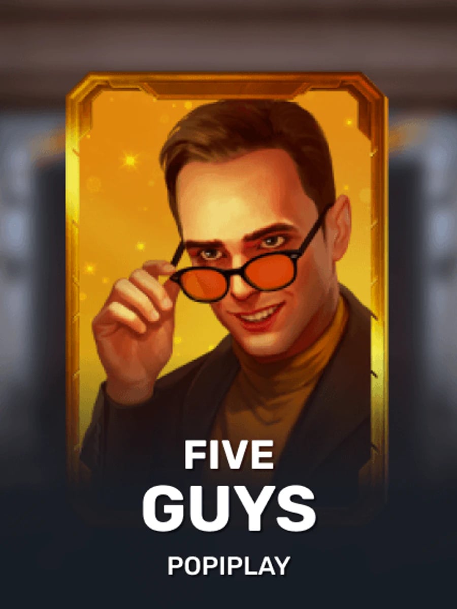 Five Guys slot game artwork
