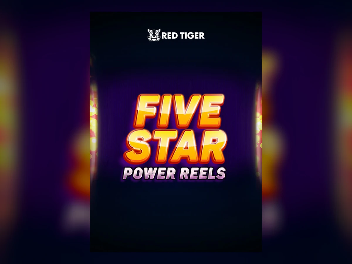 Five Star Power Reels slot game artwork