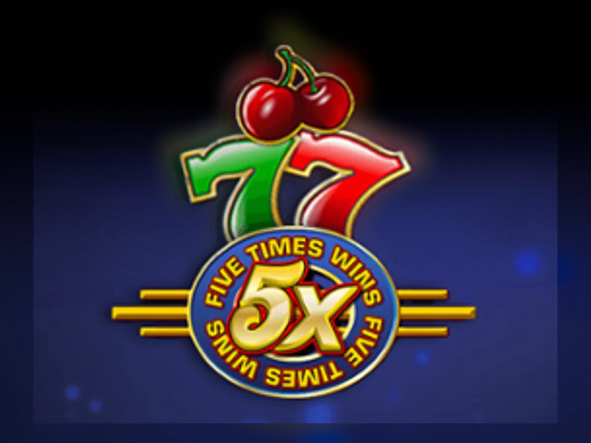 Five Times Wins slot game artwork