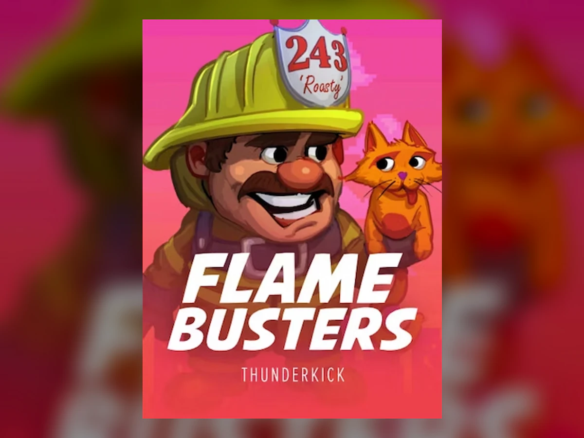 Flame Busters slot game artwork