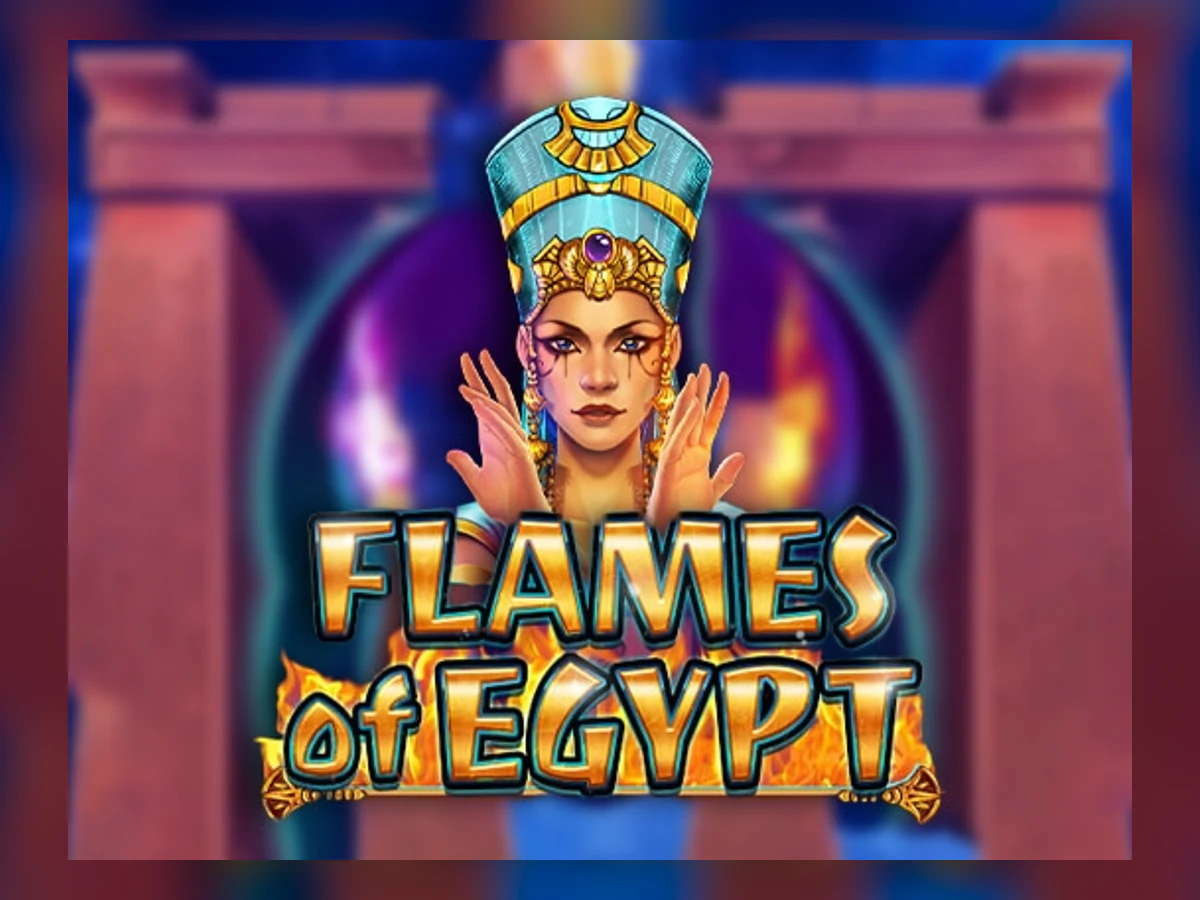 Flames Of Egypt slot game artwork