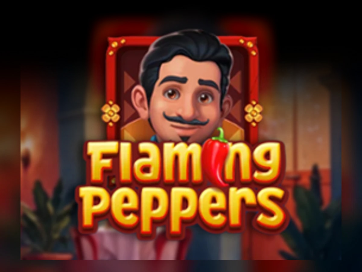 Flaming Peppers Hold and Spin slot game artwork