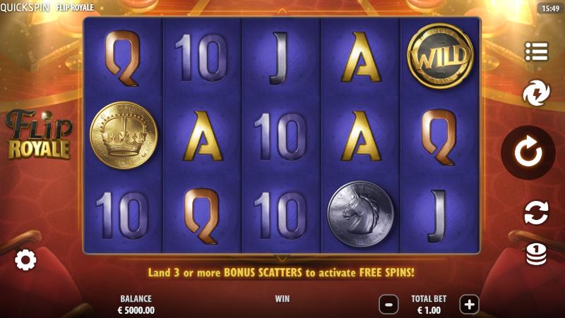 Flip Royale slot game artwork