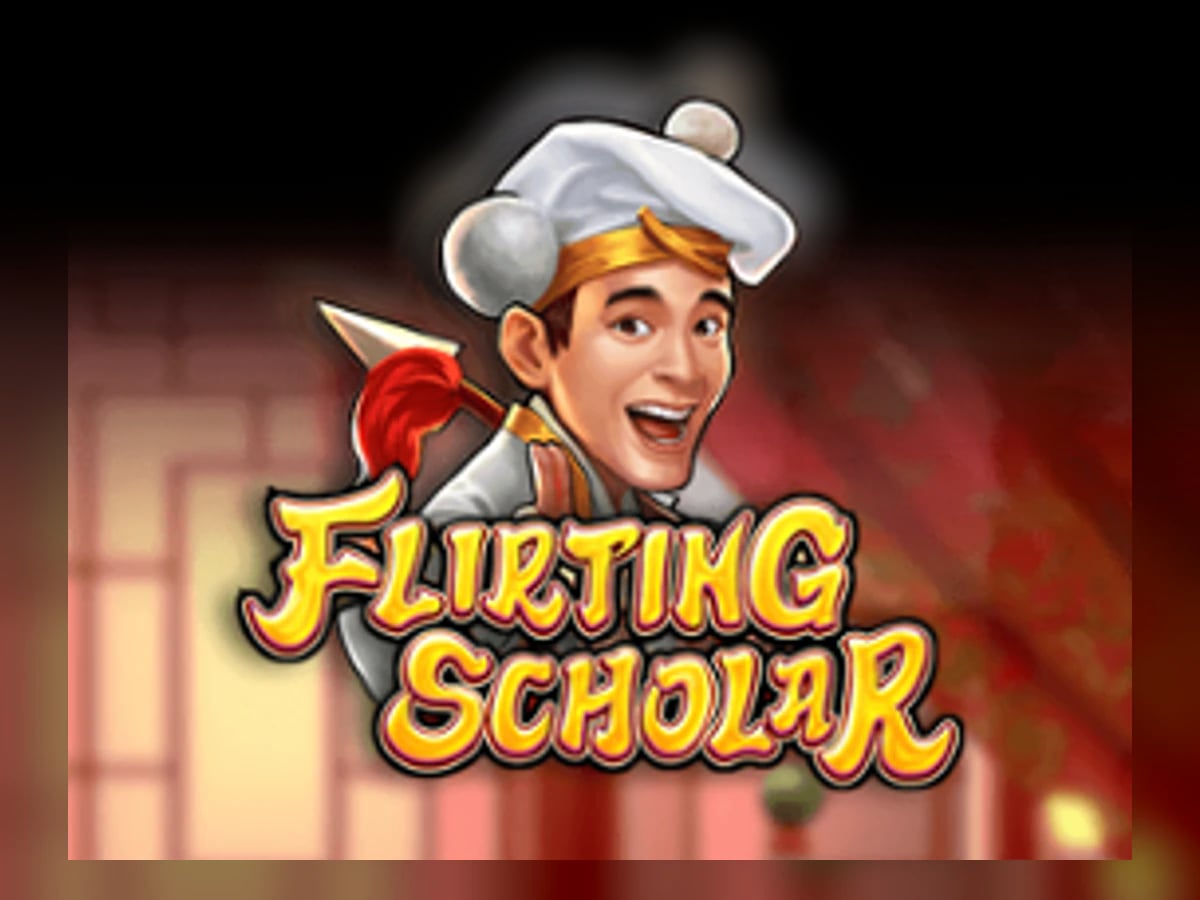 Flirting Scholar slot game artwork