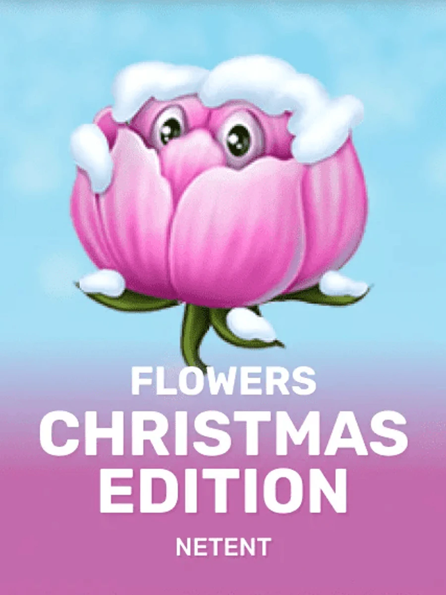 Flowers Christmas Edition slot game artwork