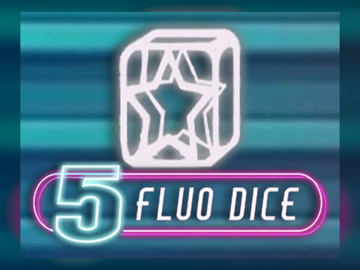 Fluo Dice 5 slot game artwork