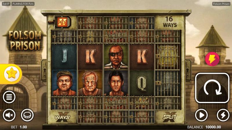 Folsom Prison slot game artwork