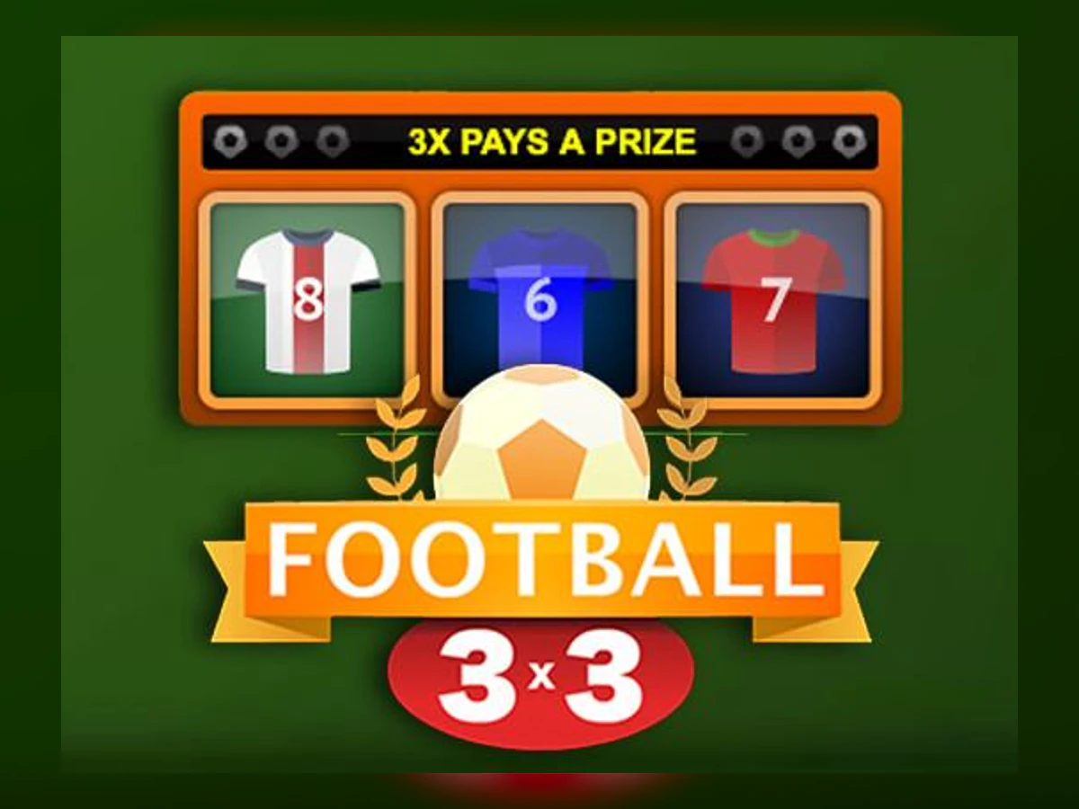 Football 3x3 slot game artwork