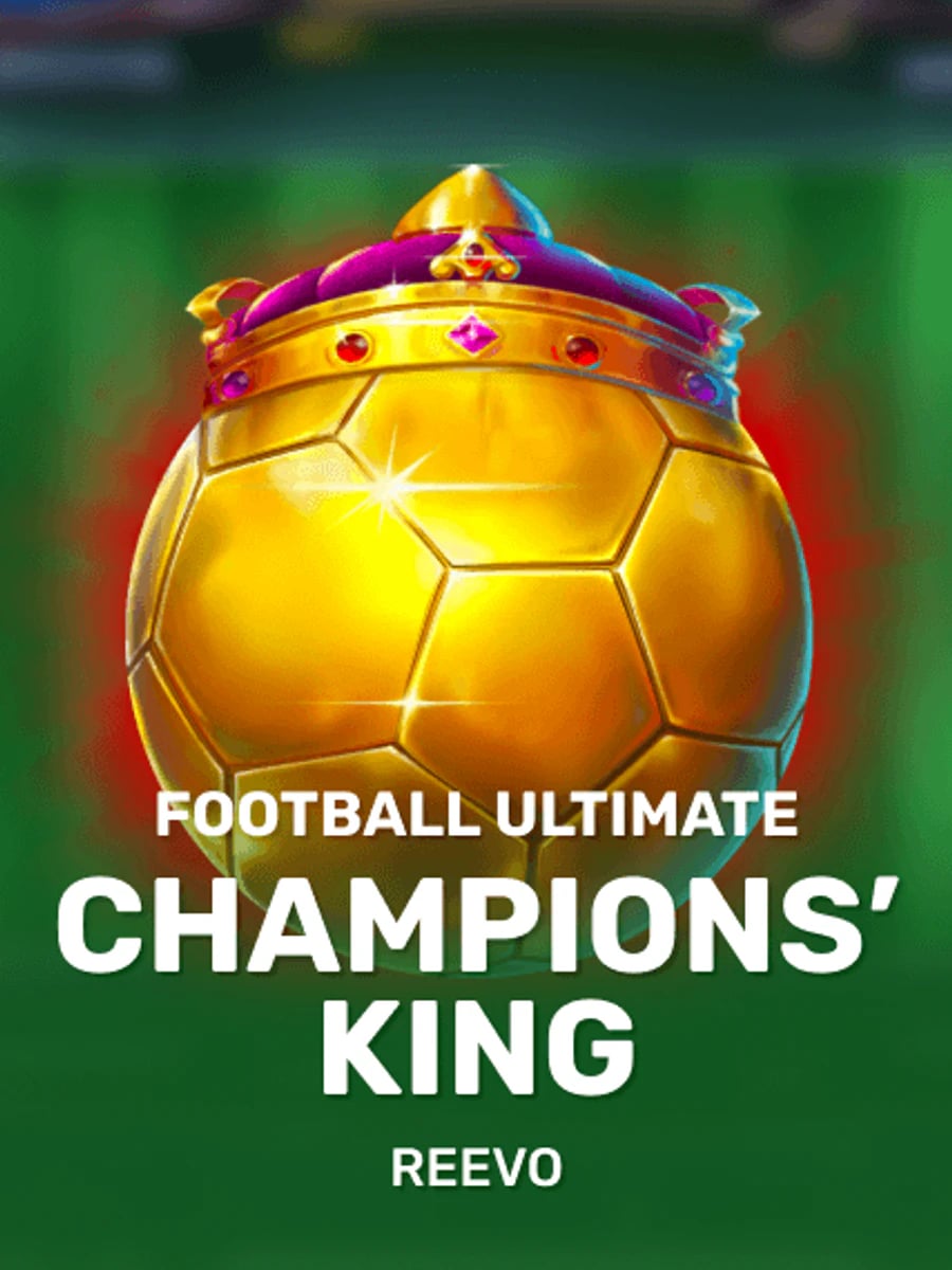 Football Ultimate Champions King slot game artwork