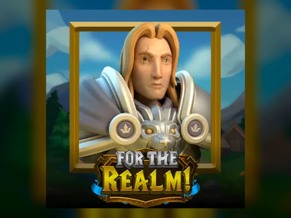 For the Realm! slot game artwork