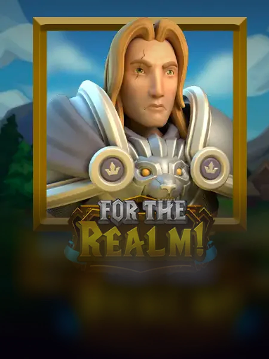 For the Realm! slot game artwork