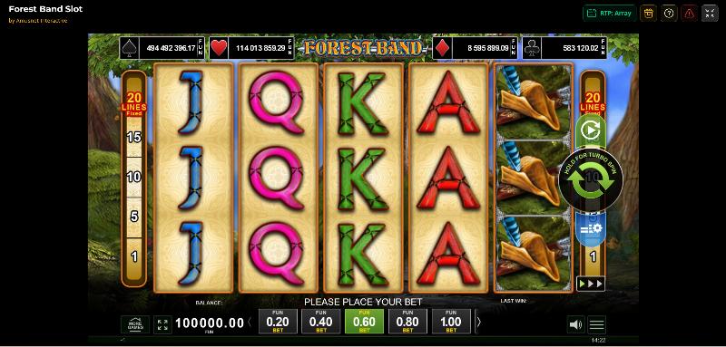 Forest Band slot game artwork
