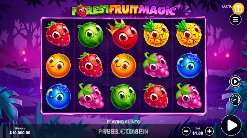 Forest Fruit Magic slot game artwork