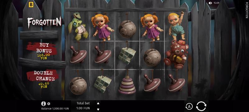 Forgotten slot game artwork