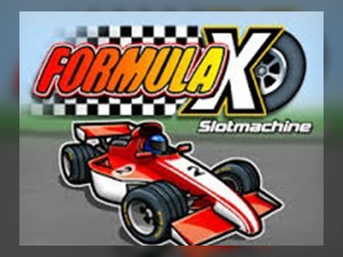 Formula X slot game artwork