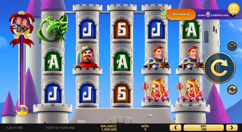 Fort Of Fortune slot game artwork