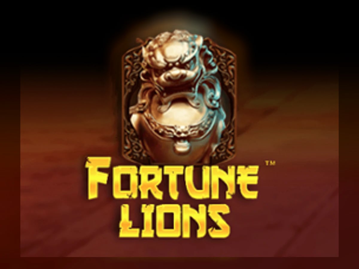 Fortune Lions slot game artwork