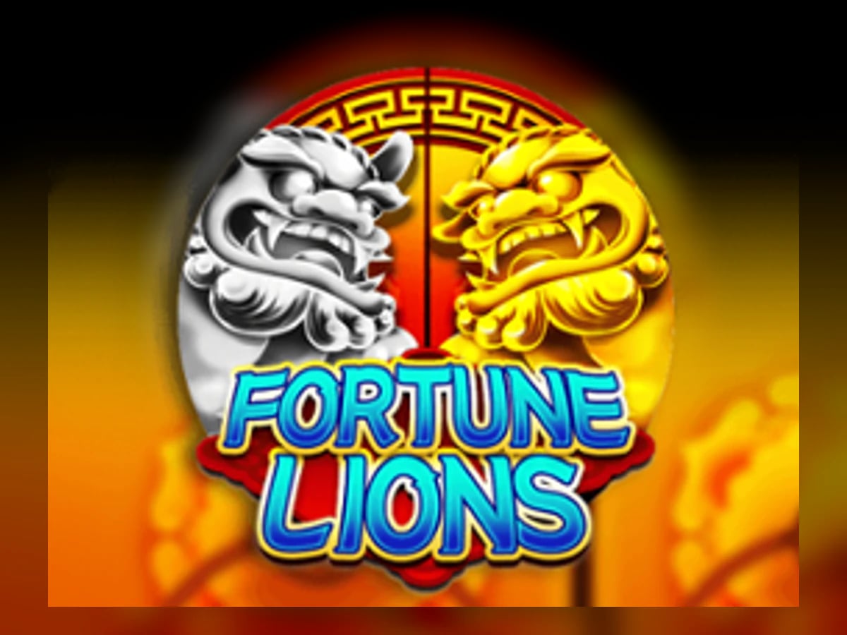 Fortune Lions slot game artwork