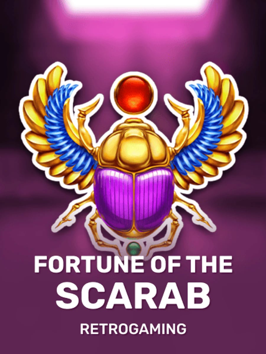 Fortune of the Scarab slot game artwork
