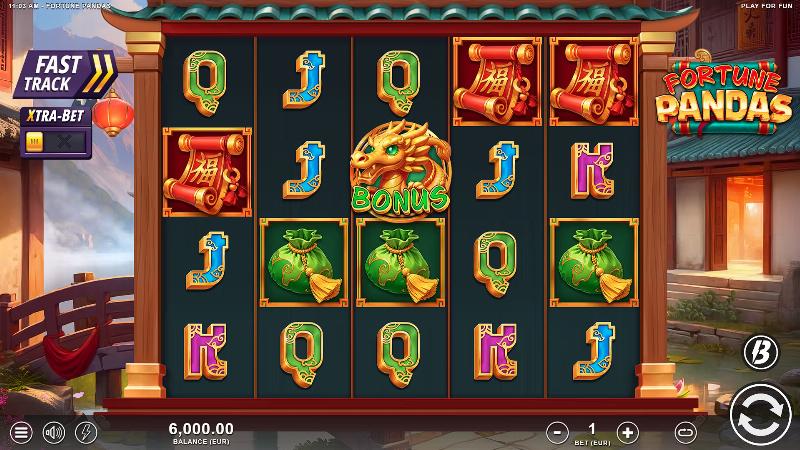 Fortune Pandas slot game artwork