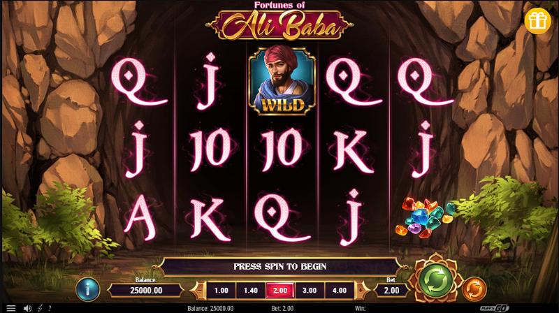 Fortunes Of Ali Baba slot game artwork