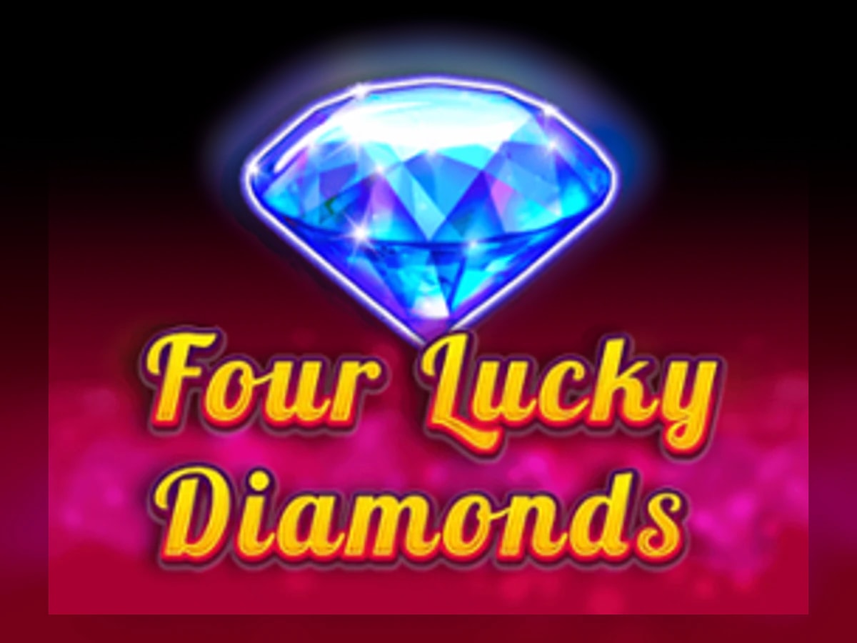 Four Lucky Diamonds slot game artwork