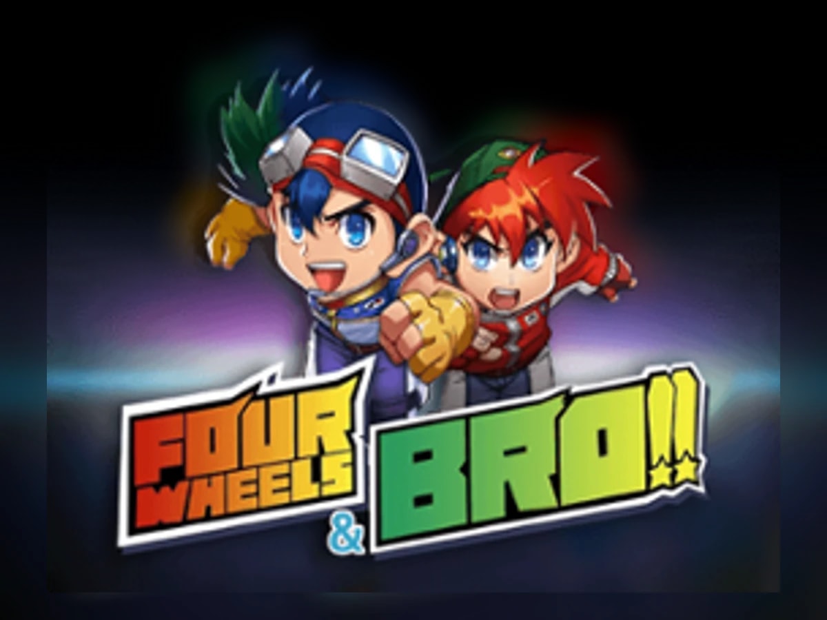 Four Wheels & Bro slot game artwork