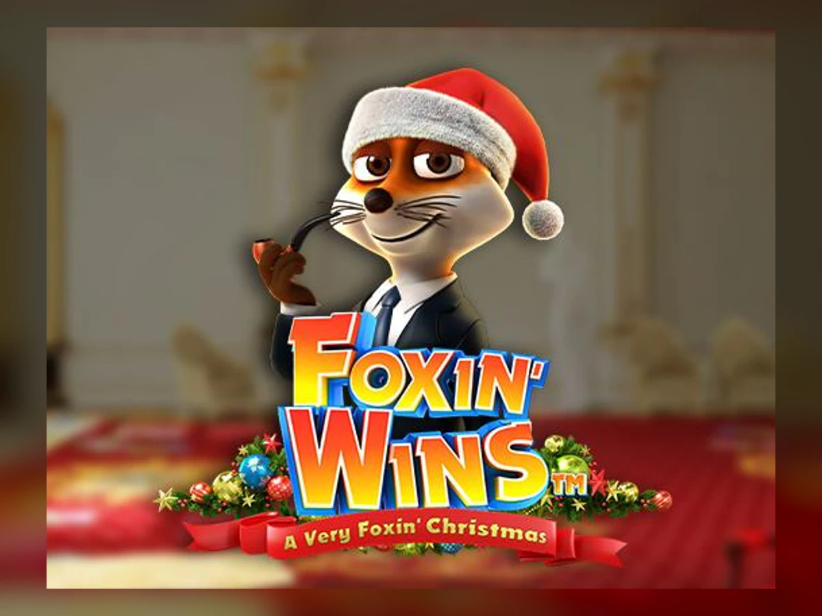Foxin Wins Christmas Edition slot game artwork