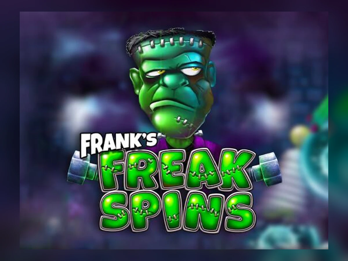 Frank's Freak Spins slot game artwork