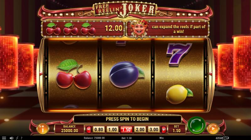 Free Reelin Joker slot game artwork